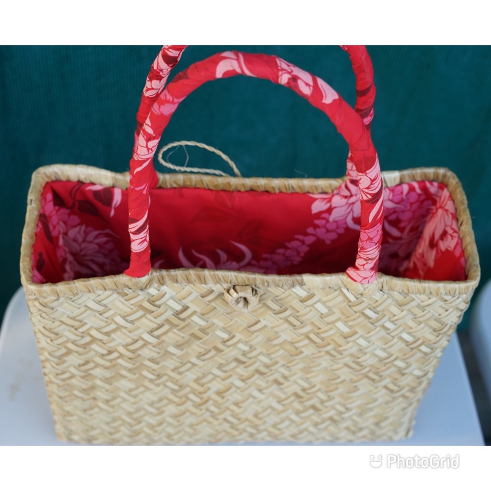 Hawaiian Lauhala Bag - Picture 3 of 6